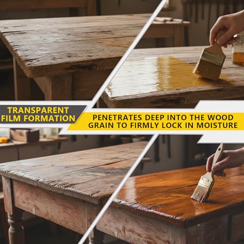 16 oz Shellac Flakes, Dewaxed Blonde Shellac | Wood Finish Value Pack: 8 oz Yellow & 8 oz Purple(Total 16 oz) | All-Natural, Non-Toxic, Eco-Friendly Furniture Finish - size: 8 oz per color
