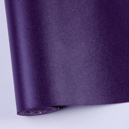 Vinyl Faux Leather Upholstery Fabric,Soft Smooth Surface,Marine Vinyl Faux Leather Sheets,Replacement Renovate for Upholstery Muscle Car,Furniture,Sofa. (Purple-1Y, 1 Yard) - color: Purple-1y
