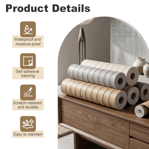 118" x 15.8" Peel and Stick PVC Faux Wood Slat Wall Panels - color: Wood Tone