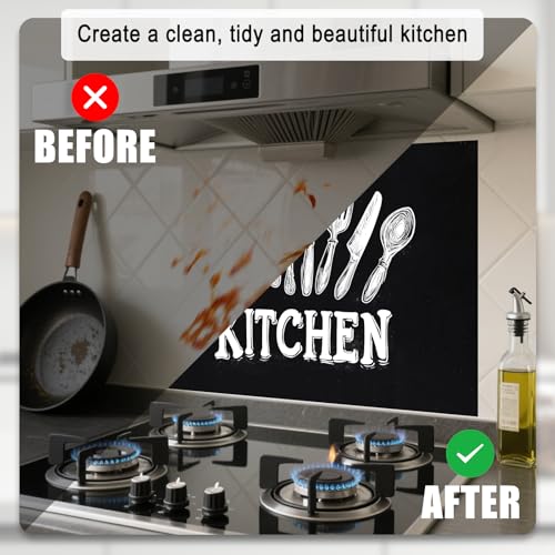Nuxovilar Kitchen Backsplash Peel and Stick Wallpaper,17.72"x27.56" - color: A-Black