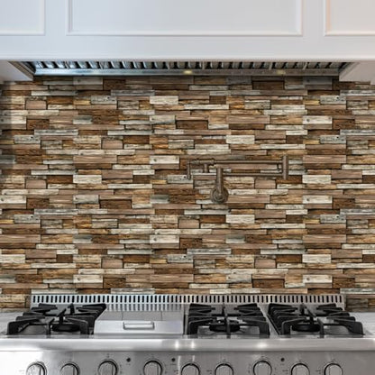 24Pcs Peel and Stick Backsplash Wall Tile Stickers, 9.68x4.72 inch - color: Hzw-xy-htp-110