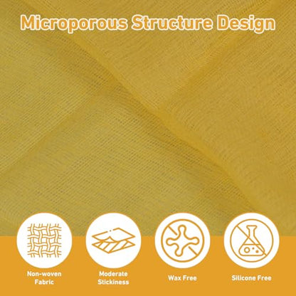 4 Pack Tack Cloth, Dusting Cloths, 35.4x17.7 Inch Dust Rags for Woodworking, Automotive, Cleaning, Polishing (4)