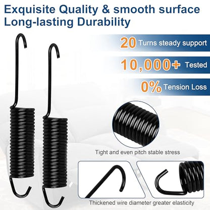 2 Pack 4-1/2 Inch Recliner Sofa Chair Mechanism Tension Spring