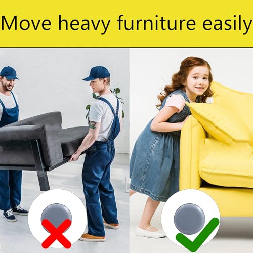 24pcs 1" Nail on Furniture Glides Sliders for Wooden Furniture, Furniture Sliders Pads Teflon Furniture Glides Chair Leg Pads Floor Protectors PTFE Moving Furniture Glides - size: 1"-24pcs