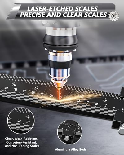 AXIUM Cabinet Hardware Jig, Adjustable Aluminum Template Tool