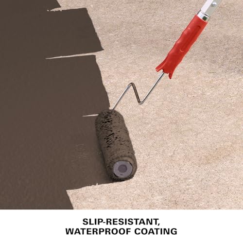 KILZ Over Armor Textured Solid Coating Resurfacer, New Oxford, 1 Gallon - color: New Oxford, style: Textured