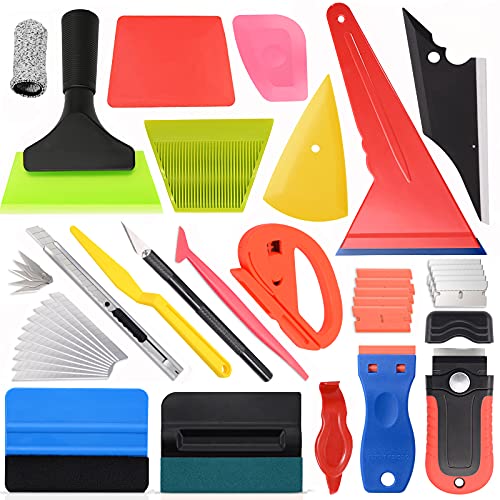 NEWISHTOOL Window Tint Kit Vinyl Wrap Squeegee PPF Film Application Tool