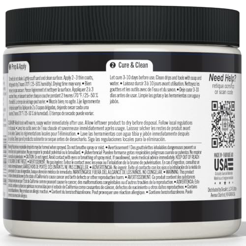 Retique It Furniture and Cabinet Paint - Paint for Cabinets, Dressers, Tables, Doors and DIY Home Decor Projects, Ivory Tower, 16 oz