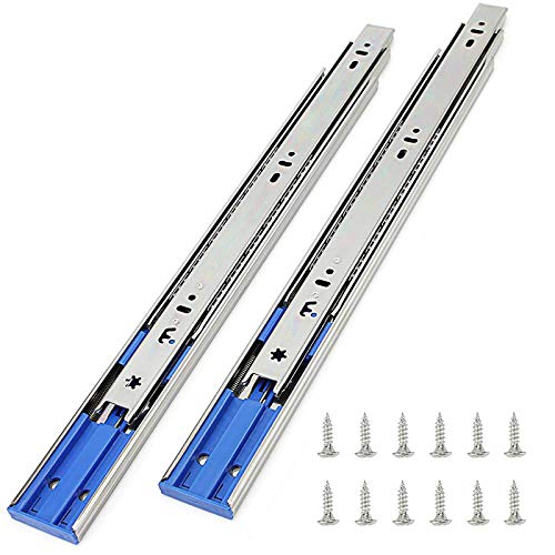 6 Pairs of 18 Inch Soft Close Full Extension Drawer Slides - size: 18 Inch