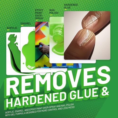 Krazy Fix Super Glue Remover, Gel Formula (2 x 0.3 oz Tubes)