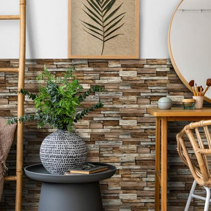 24Pcs Peel and Stick Backsplash Wall Tile Stickers, 9.68x4.72 inch - color: Hzw-xy-htp-110