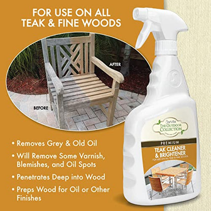 STAR BRITE Outdoor Collection Teak Cleaner & Brightener - style: 16 OZ Cleaner