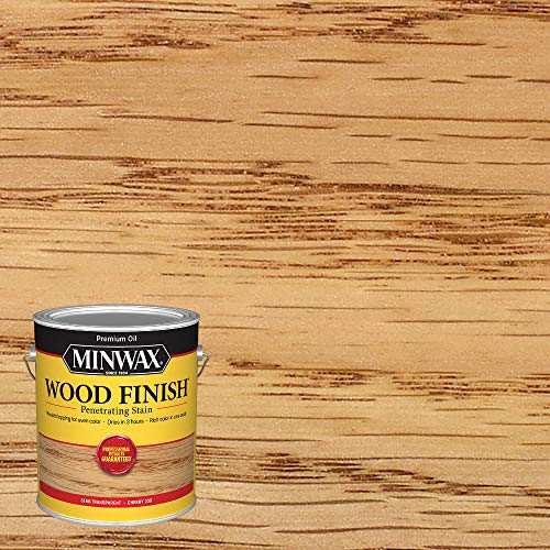 Minwax 710790000 Wood Finish 250 VOC Compliant, Cherry Stain, Gallon - color: 250 VOC Cherry, size: 1 Gallon
