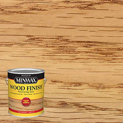 Minwax 710790000 Wood Finish 250 VOC Compliant, Cherry Stain, Gallon - color: 250 VOC Cherry, size: 1 Gallon