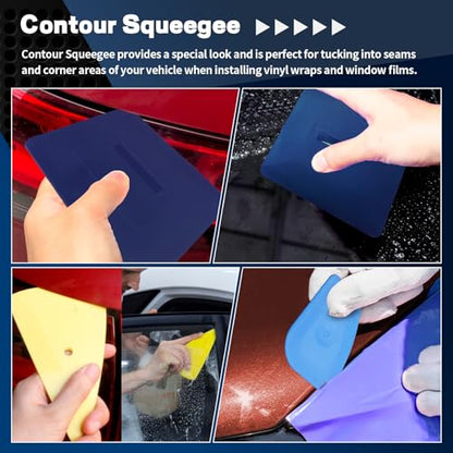 Arayker Car Window Tint Installation Tools Kit Window Film Tinting Kit - size: CWT21