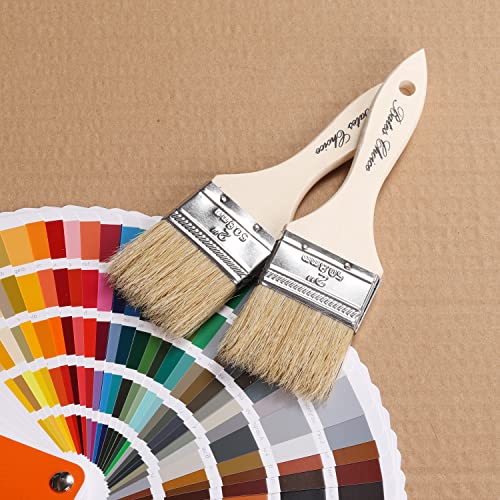 Bates- Chip Paint Brushes, 2 Inch, 48 Pack, Chip Brush, Brushes for Painting, Paint Brushes, Stain Brushes for Wood, Natural Bristle Paint Brush, 2 Inch Paint Brush, Chip Paint Brushes for Paint - size: 2 Inch, 48 Pack