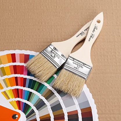 Bates- Chip Paint Brushes, 2 Inch, 48 Pack, Chip Brush, Brushes for Painting, Paint Brushes, Stain Brushes for Wood, Natural Bristle Paint Brush, 2 Inch Paint Brush, Chip Paint Brushes for Paint - size: 2 Inch, 48 Pack