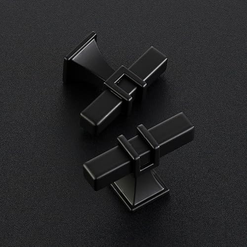HOME EDIT Matte Black Pulls Cabinet Handles Single Hole 10 Pack - color: Matt Black, size: Single Hole