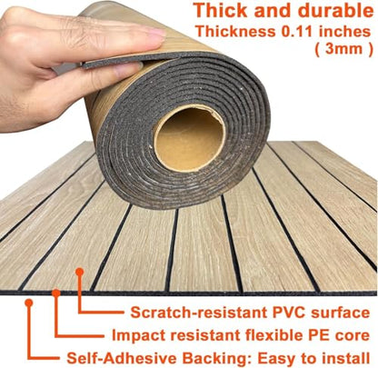 AMIGO Peel and Stick PVC Slat Wall Panel 118"x15.75" Self-Adhesive Thick Faux White Wood Grain Wallpaper Panel 3D Soundproof Wall Panels for Walls & Ceilings - color: White