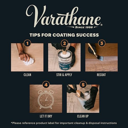 Varathane Water-Based Ultimate Semi-Gloss Polyurethane - color: Matte, size: Quart (Pack of 1)