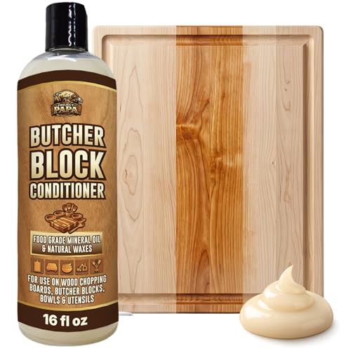 Butcher Block Conditioner, Food Grade Mineral Oil and Beeswax - size: 16 Fl Oz (Pack of 1)
