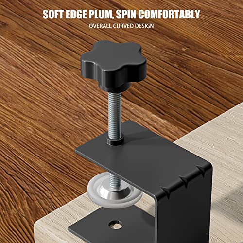 C-Clamps Heavy Duty, Universal C Clamp Cabinet Installation Clamps Cabinetry Cabinet Face Frame Clamps Woodworking Drill Hole Guide for Installing Frame of Cabinets (4 Packs), Black - style: 4 Packs