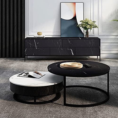 Marble Contact Paper Black Peel and Stick Wallpaper for Kitchen Countertop - color: Black/White, size: 11.8" x 78.7"