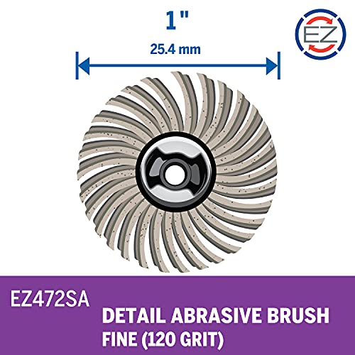 Dremel EZ472SA 120-Grit Detail Medium Abrasive Brush - size: 1 Pack, style: 120 Grit