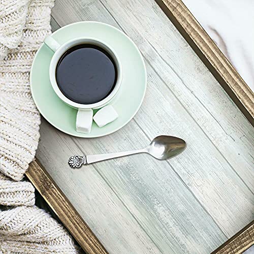 RoomMates Blue Weathered Planks Peel and Stick Wallpaper - color: Blue & Grey
