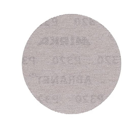 Mirka Abranet 5 Inch 320 Grit Mesh Sanding Discs, Hook and Loop, 10 Pack - size: Grit 320