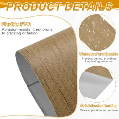 uxcell Wood Grain Repair Tape,4.7" x33ft Grain Repair Patch,Phoebe - color: Phoebe, size: 4.7 Inch x 33 ft