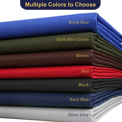 Waterproof Canvas Fabric by The Yard 600D Upholstery Outdoor Fabric 58”W - color: Khaki, size: 15 Yards 58" x 540"