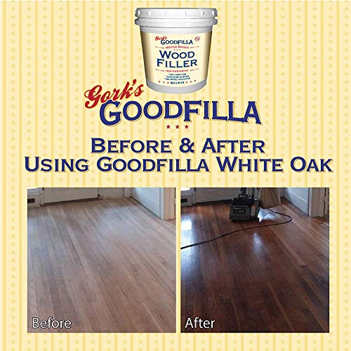 Goodfilla Walnut, 8 oz, Wood and Grain Filler, Stainable, Tintable, Sandable, Zero Waste, Non-Toxic, USA Made - color: Walnut, size: 8 oz