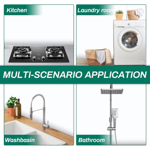 Peel and Stick White Wall Tiles for Backsplash 11.8" x 11.8", 12-Pack - color: Pure White, size: 11.8" x 11.8" x 2.2mm