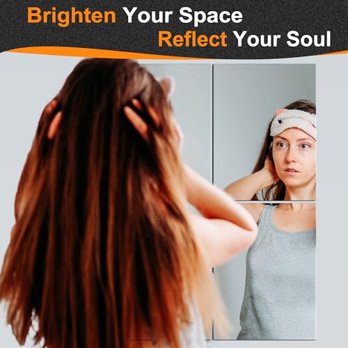 Delma Wall Mirror Full Length, Glass, 16x12'' - 4PCS - size: 16''x12''-4PCS