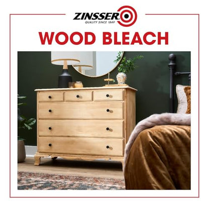 Zinsser Wood Bleach Kit, 2-Step Brightening System, Interior Wood Surfaces