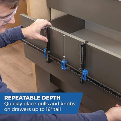 Kreg Cabinet Hardware Jig Pro XL, KHI-PULLPROXL, For Pulls up to 38"