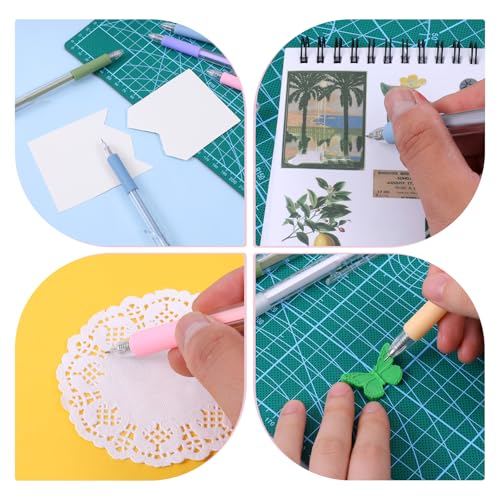 7 Pcs Knife Pen Craft Cutting Tools Exacto Knife for Crafting