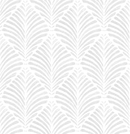 Safiyya Peel and Stick Wallpaper Geometric Contact Paper Light Grey Modern Wall Paper Boho Self Adhesive Removable Wallpaper for Bedroom Vinyl Rolls 17.3"x78.7" - color: Grey and White, size: 17.3" x 78.7"