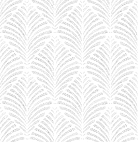 Safiyya Peel and Stick Wallpaper Boho 17.3"x196" Light Grey Geometric Modern Wall Paper Self Adhesive Removable Wallpaper for Bedroom Vinyl Rolls - color: Grey and White, size: 17.3" x 196"