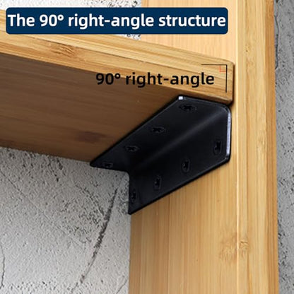 5.5" L Brackets Long Corner Braces 10 Pack