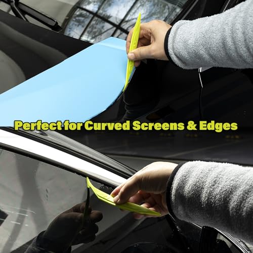 Gomake ‌3PCS Double Edge Vinyl Wrap Tucking Tool Kit - Professional Dual-Head Car Wrapping Tools for Smooth Edges & Remove Bubble