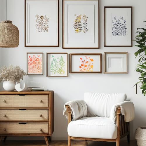 Alipis 15 Pack Flower Stencils for Painting on Wood and Walls