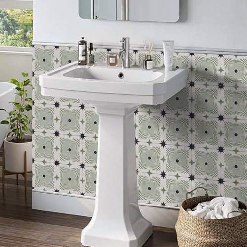 VICCI Peel and Stick Backsplash Decals, 5.9x5.9 Inch - color: Art-226, size: 5.9x5.9IN*24PCS