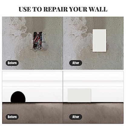Frienda 10 Pcs Self Adhesive Rubber Wall Outlet Cover