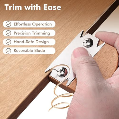 Premium Wooden Edge Banding Trimmer With 3 Replacement Blades