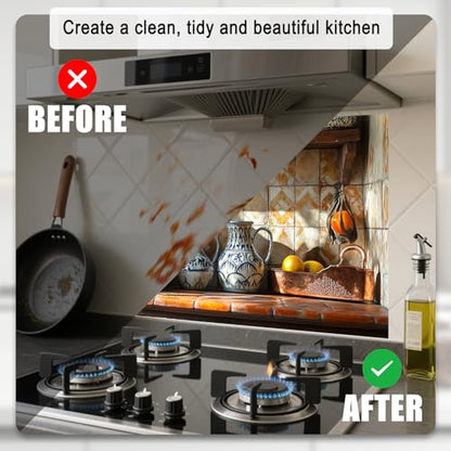 Nuxovilar Kitchen Backsplash Peel and Stick Wallpaper,17.72"x27.56" - color: A-Retro style