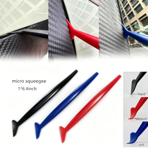 Vehicle Wrap Kit Heat Gun for Vinyl Wrap Window Film Decal, Car Paint Protection Film Kit Tinting Tools with Film Knife, Plastic Squeegee, 500ml Empty Spray Bottle - color: with heat gun