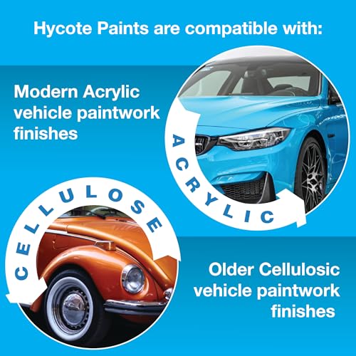 Hycote Clear Coat Spray Paint Lacquer 13.5 Oz – High Gloss Protective Finish – Durable UV Resistant – Quick Drying Acrylic – For All Surfaces, 400ml - color: Clear Coat Lacquer, size: 13.5 Ounce (Pack of 1)