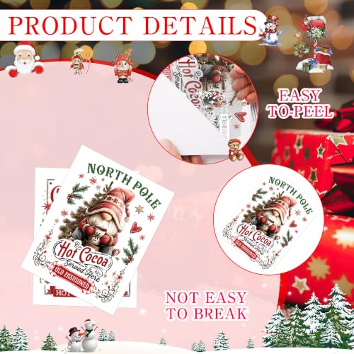 Christmas Rub on Transfers for Crafts, Slogan Iron on Furniture Decals - style: Christmas Slogan